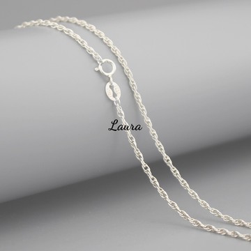 -laura- s925純銀項鍊 單戴 搭配墜飾 (n款)