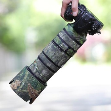 適用NIKON尼康AF-S 80-400二代G ED VR鏡頭迷彩炮衣保護套貼紙膜