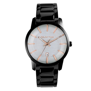 RELAX TIME Water wave文青水波系列腕錶43mm(RT-86-5M)