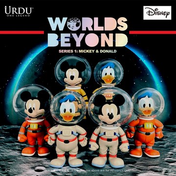 下單送存錢筒🎁｜【野獸國】URDU 迪士尼 米奇&唐老鴨 超越世界S1 盲盒套組 (6入)