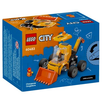 LEGO 60483 城市系列 工程裝載機 Rides Construction Loader  混和顏色  1個