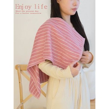 拼色細條毛巾純棉女家用柔軟吸水男面巾洗手間洗臉手巾簡約情侶