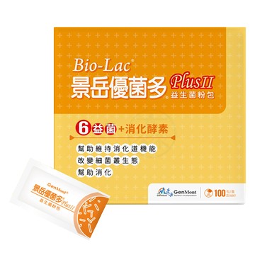 景岳 優菌多 益生菌粉包 100包/盒