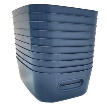 小麥購物 簡約收納籃 C258 66g  小  顏色隨機  10個