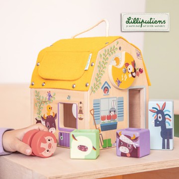 【比利時Lilliputiens】聲音形狀探索屋