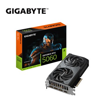 技嘉GIGABYTE WINDFORCE GeForce RTX 5060 OC 8GB 顯示卡