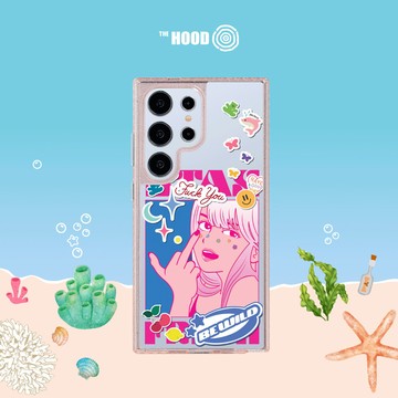 TheHOOD 少女系列 - Pop Art Dream Galaxy S25 Fold6 磁吸氣墊防摔保護/鏡面手機殼