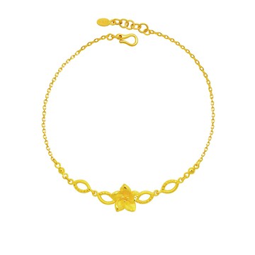 【預購】【今生金飾】愛漫漫手鍊（TTA053）-下單後7個工作天依序出貨