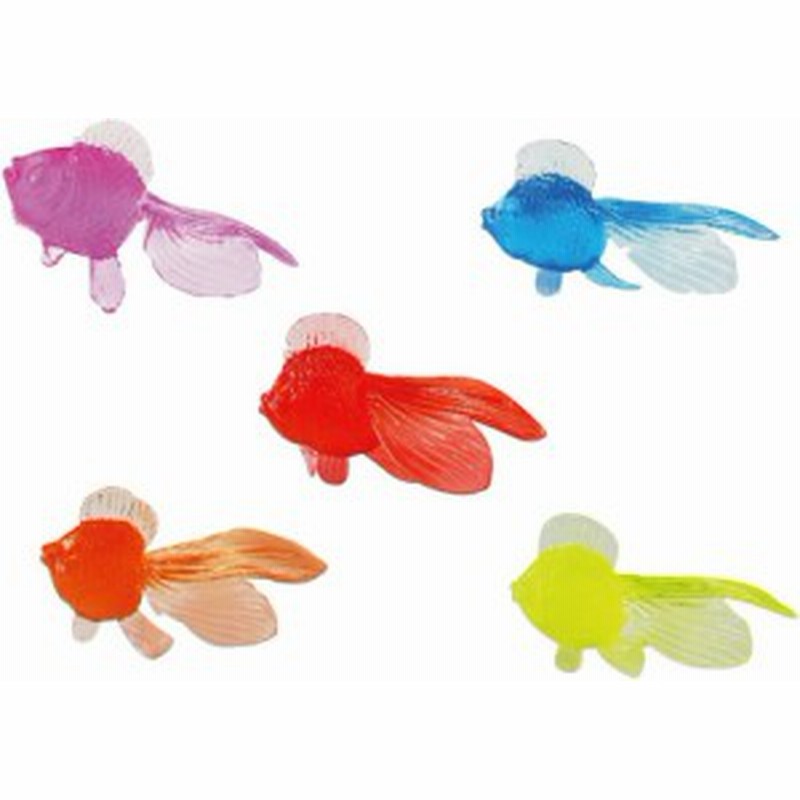 縁日すくい やわらか ミニ金魚（約40mm）100個入り お祭り イベント SY-1458 【北海道・沖縄配送不可】 通販  LINEポイント最大1.0%GET LINEショッピング
