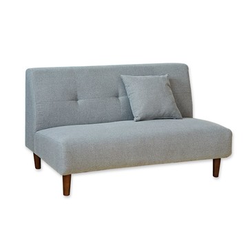 【班尼斯】Boots靴子跑布 雙人布沙發-咖啡