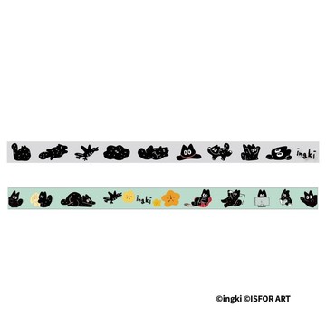 ingki 寬紙膠帶 A B 款