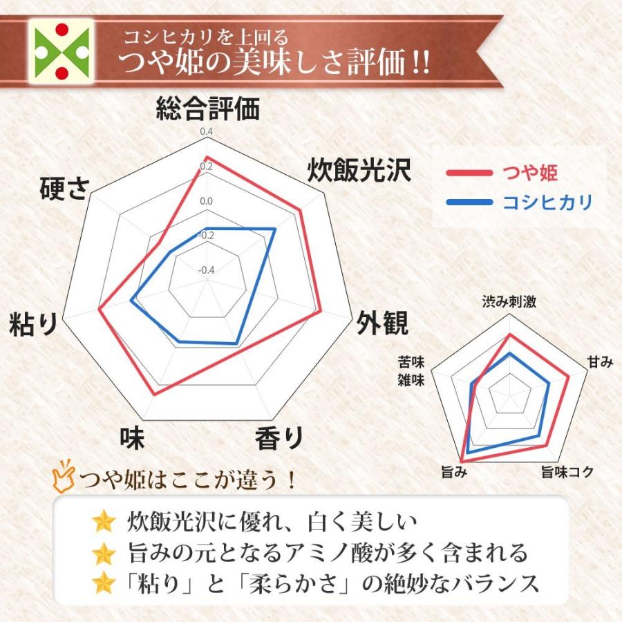 新米 令和5年 米 つや姫 2kg (無洗米 白米 玄米) 山形県産 送料無料 (一部地域除く)