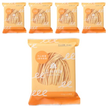 FOREST NOODLES 森林麵食 竹山番薯乾麵 風味麻香醬 125g  5包