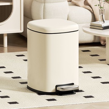 不銹鋼腳踏垃圾桶家用大容量廚房客廳衛生間輕奢高檔廁所帶蓋商用