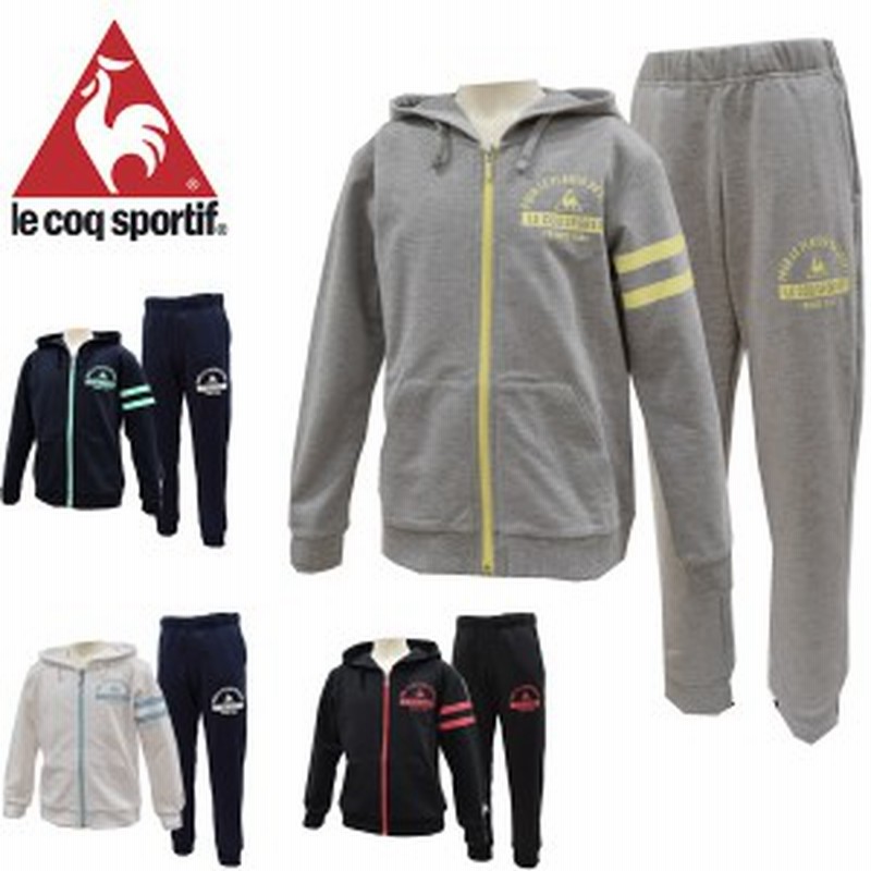 ルコックスポルティフ Le Coq Sportif スウェットジャージ上下 ジュニア ガールズトレーニングウエア Qmjljf50 Qmjljg50 通販 Lineポイント最大1 0 Get Lineショッピング