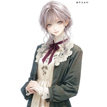 【9 月新作】07-142-0326 人物貼紙 幻想復古浪漫喫茶