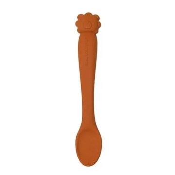 Loulou Lollipop 加拿大動物造型矽膠餵食湯匙(825754017575勇敢萊恩獅子) 285元