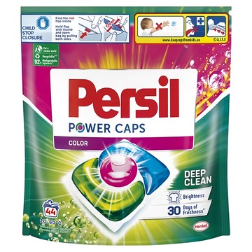 Persil 寶瀅 3合1護色洗衣膠囊 44顆/袋裝，深層清潔、護色亮白，輕鬆洗衣  1袋