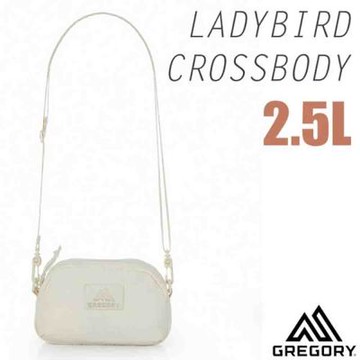 【GREGORY】LADYBIRD CROSSBODY 多用途休閒時尚肩背包2.5L(可調節肩帶)/ 140954-1627 本白