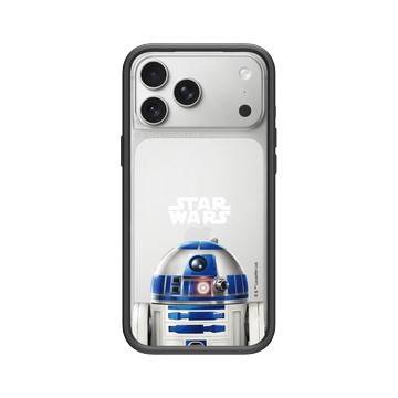 iPhone 17 Pro Max Mod NX -邊框背蓋組合 (相機按鈕) 黑 - 迪士尼-星際大戰 Star Wars - R2-D2-復古系列