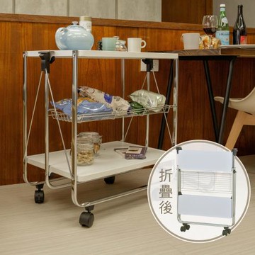 IKLOO_折疊式活動置物車