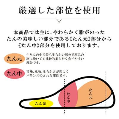 ふるさと納税 宮城県 仙台 牛たん5mm 500g×8袋セット