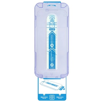 HODA 好貼 抗藍光玻璃保護貼 附無塵太空艙貼膜神器  iPhone 17 Air  1套