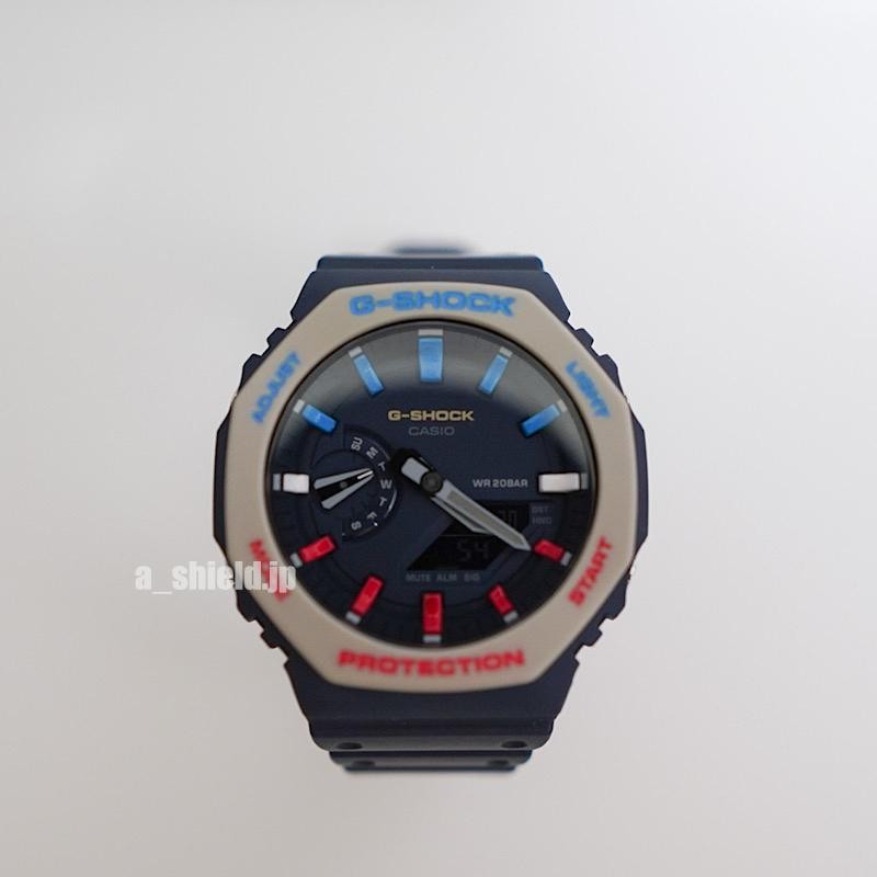 G-shock GA-2110ET-2AJF ペプシカラー カスタム カシオーク オリジナル 腕時計 | LINEブランドカタログ