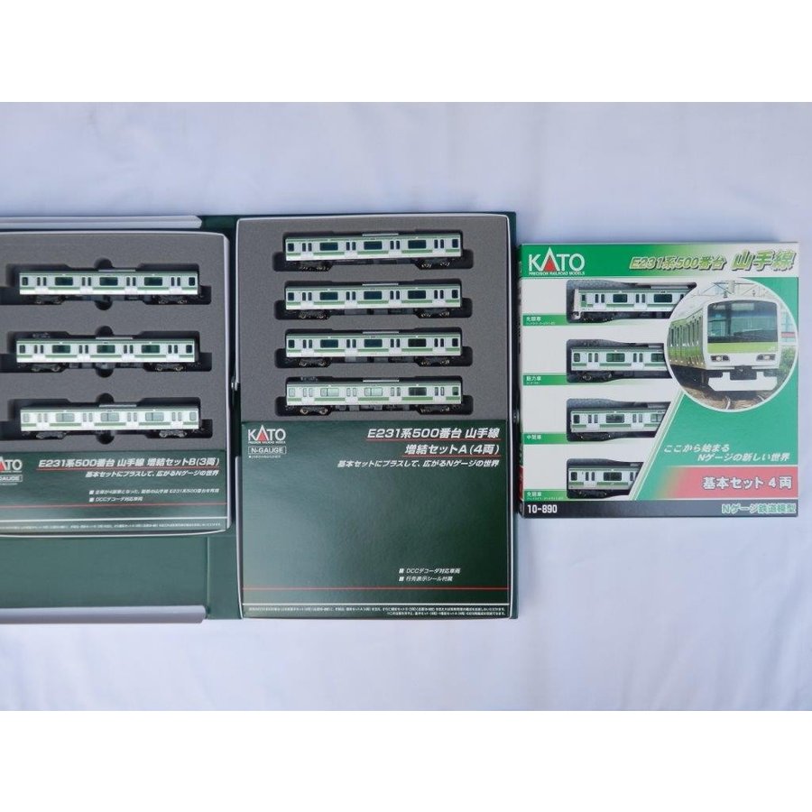 KATO Nゲージ 10-890、10-891、10-892 E231系500番台山手線 基本セット