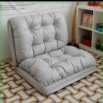 懶人沙髮 可折疊陽臺沙髮 榻榻米單人沙髮 床上靠背墊雙人地闆沙髮