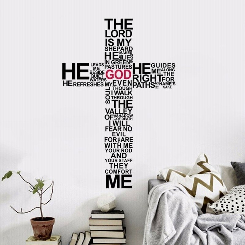 ウォールステッカー 転写式 壁紙シール 十字架 クロス 英字 文字 英文 アルファベット 窓 ガラス 壁シール おしゃれ 飾り付け ルームデコレーショ 通販 Lineポイント最大0 5 Get Lineショッピング