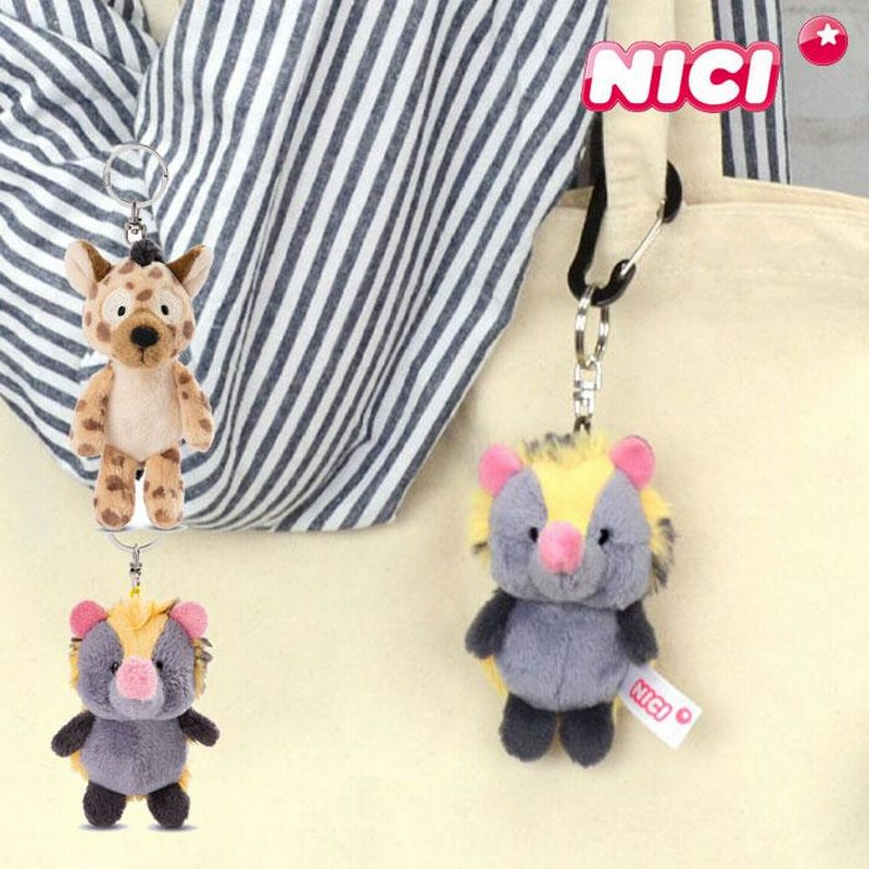 ニキ ぬいぐるみ キーホルダー キーリング NICI 2023 バッグ