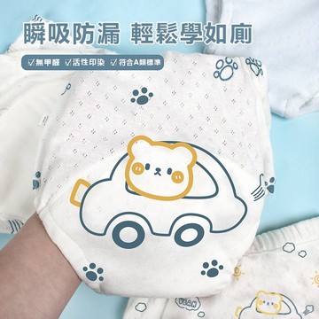 🔥台灣24H速發🔥G5 男女寶寶訓練褲 網眼透氣戒尿學習褲 TPU防水 高品質棉紗學習褲 嬰兒隔尿褲 瞬吸防漏戒尿褲