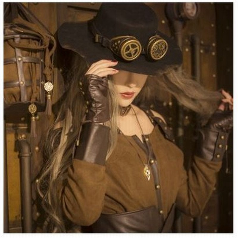 スチームパンクゴーグル付きハット 帽子 Steampunk ブラック フリーサイズ 通年 ゴスロリ ロリータファッション 通販 Lineポイント最大get Lineショッピング