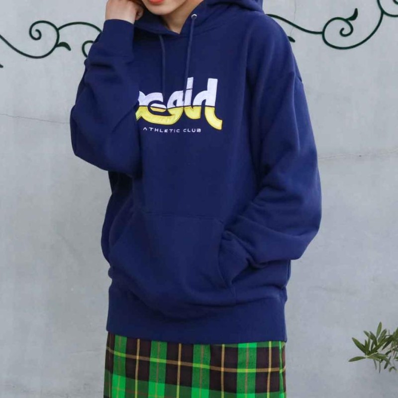 X-GIRL LOGO SWEAT HOODIE ロゴ スウェット パーカー - パーカー