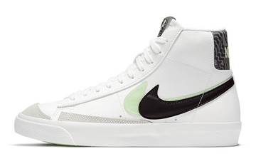 BLAZER MID 77 SE GS DOUBLE SWOOSH - WHITE VAPOR GREEN