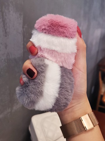 AirpodsPro耳機套毛絨絨airpods2代保護套Airpods蘋果無線藍牙耳機女網紅配件殼airpods3代個性創意防摔潮牌