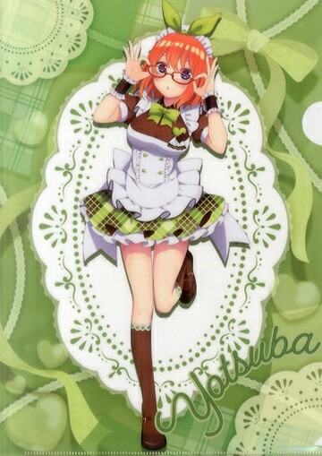 中野四葉A4文件夾五等分的新娘?情人節故事in Animate