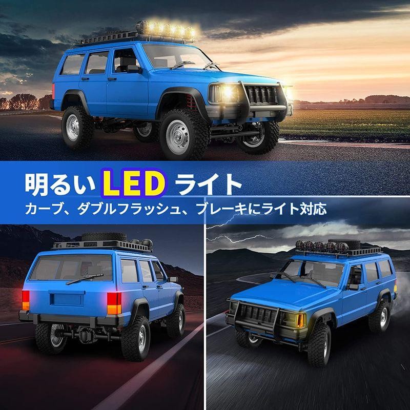 DEERC ラジコン クローラー ホビー ラジコンカー オフロード Jeep