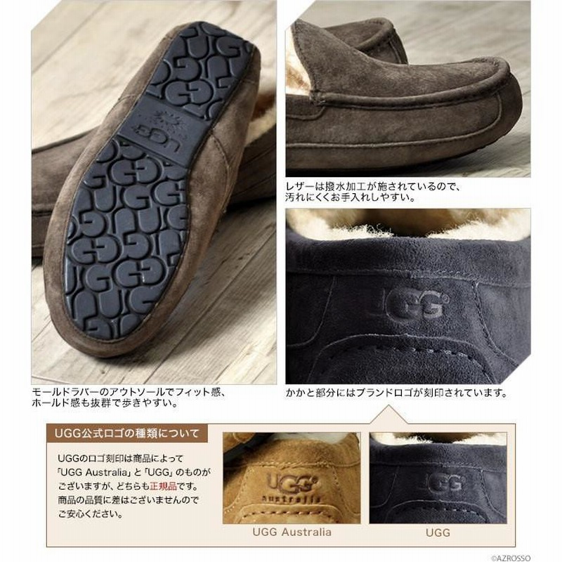 Korin　アグ オーストラリア モカシン スリッポン シューズ グレー 楽天市場】UGG Australia モカシンの通販