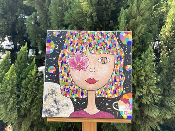 水瓶小姐  蘭花小眼睛 Miss Bottle  Little Orchid Eye