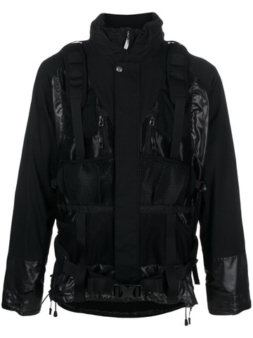 Junya Watanabe MAN - x Innerraum Ripstop panelled jacket - men - Cotton/Nylon/Polyurethane/Polyester - M - Black