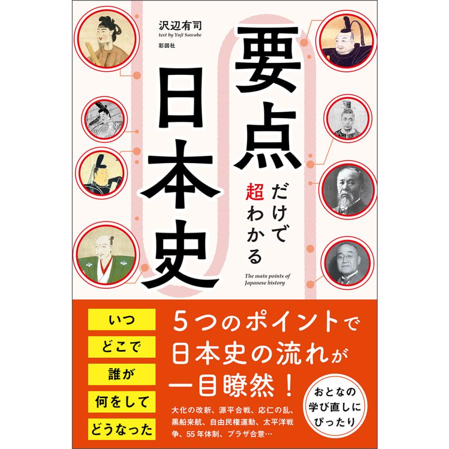 要点だけで超わかる日本史 沢辺有司