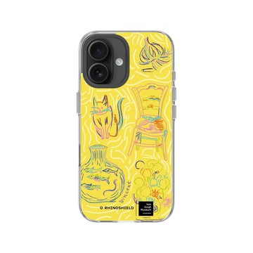 iPhone 16 Clear Case（相機按鈕） 透明 - Van Gogh Museum - 現代素描 - 圖案