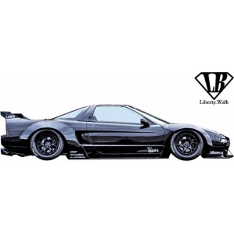 Ms】ホンダ NSX NA1 (1990y-1997y) LB-WORKS サイドディフューザー ...