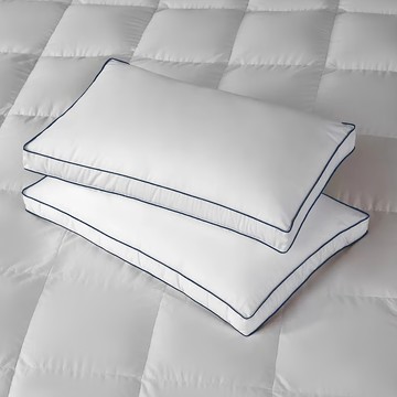 Hotel Grand 舒適枕  柔軟舒適  透氣性佳  提升睡眠品質  白色  50 x 71 公分  1袋