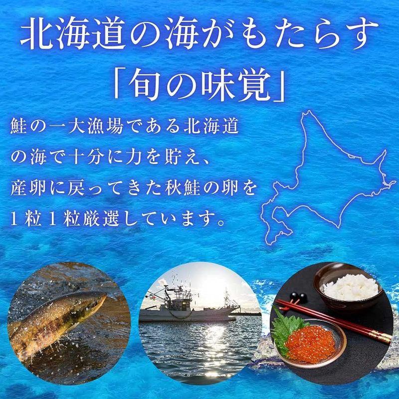 北海道産 羅臼産 いくら 醤油漬け 60g