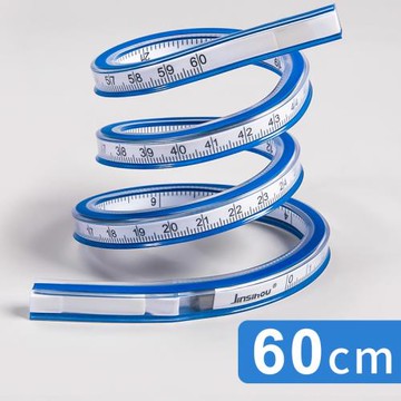 蛇形弧度尺批發工程制圖雙面任意彎曲可定型美術繪圖服裝設計軟尺