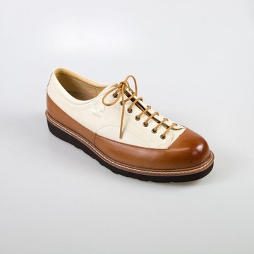 圓頭撞色男鞋/米淺咖/129E楦