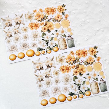 A238 黃色 - 彩色花朵